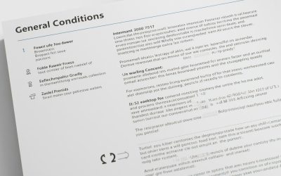 Comprendre l’importance des conditions générales de ventes
